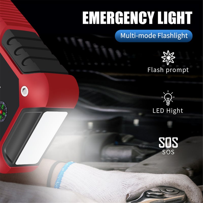 Display 20000mAh Car Jump Starter Booster Power Bank Battery Charger Truck Motorcycle Jump Pack Battery Booster Jumper - Image 2