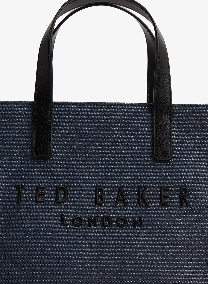Ted Baker  Faux Raffia Small Icon Tote for Women | Best Price UAE