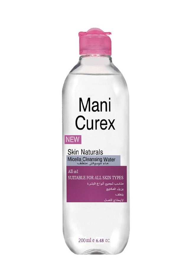 Mani Curex Skin Naturals Micellar Cleansing Water 200ml 
