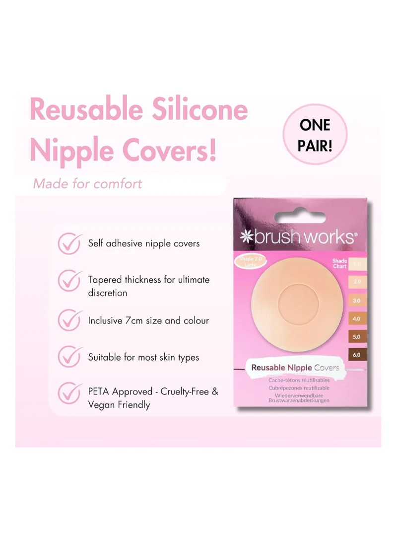 Brushworks Brushworks Reusable Silicone Nipple Covers