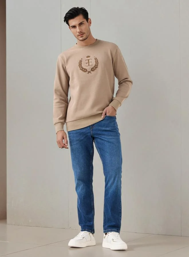 Emperor Emperor Men Relaxed Fit Cotton Blend Sweatshirt