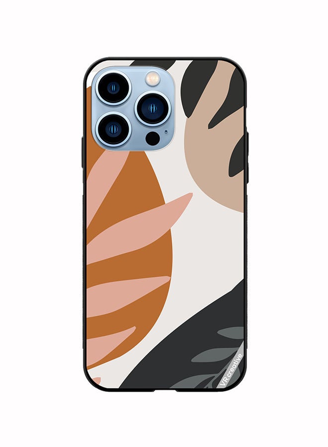 VR CREATIVE Protective Case Cover For Apple iPhone 13 Pro Leaf Tropical Design Multicolour - Image 1