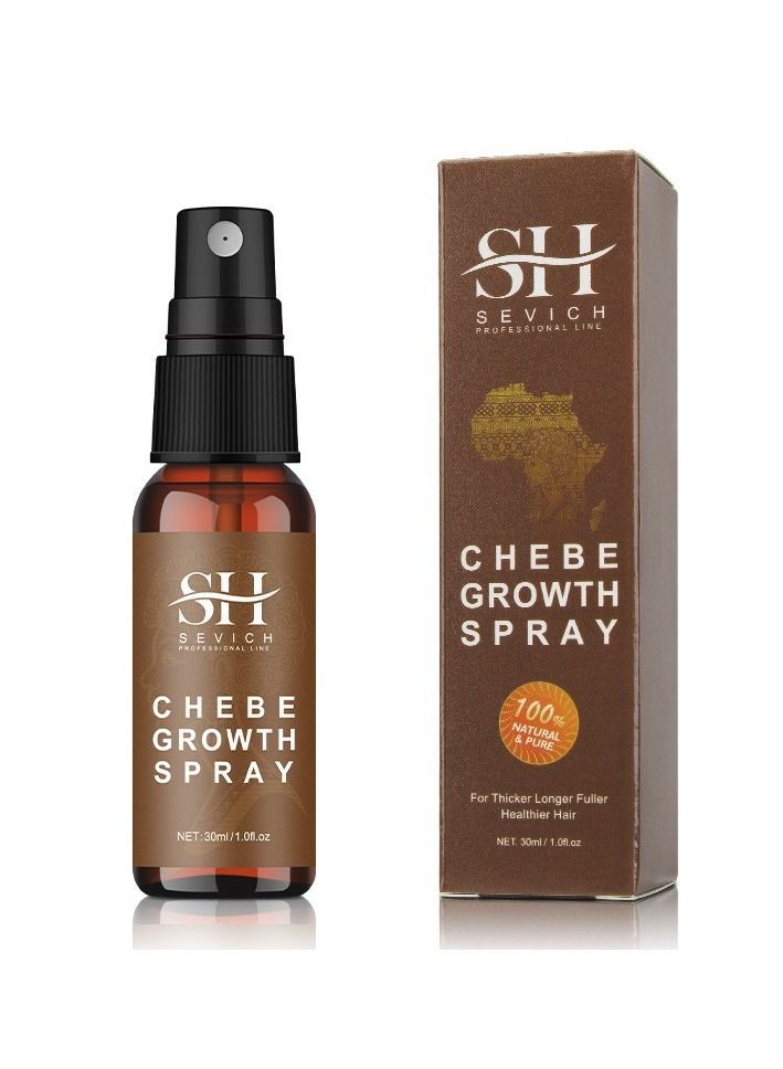 Sevich Naturals Chebe Hair Growth Spray 100% African Chebe Essence Thin Loss Hair Treatment Moisture &Repair Damaged Hair Root Scalp Skin Refresh Daily Use Hair Growth Treatment Liquid 30ml - Image 2