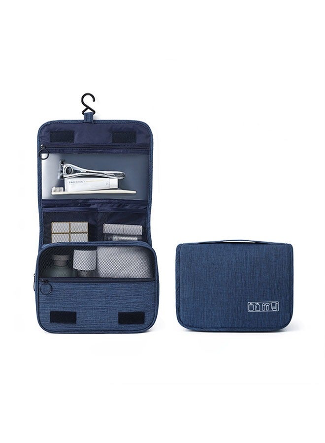Toiletry Bag For Business Trips, Universal Dry And Wet Separation, Large-Capacity Storage Bag, Portable Care, High-End Bathing Cosmetic Bag, Travel Toiletry Bag, Blue - Image 1