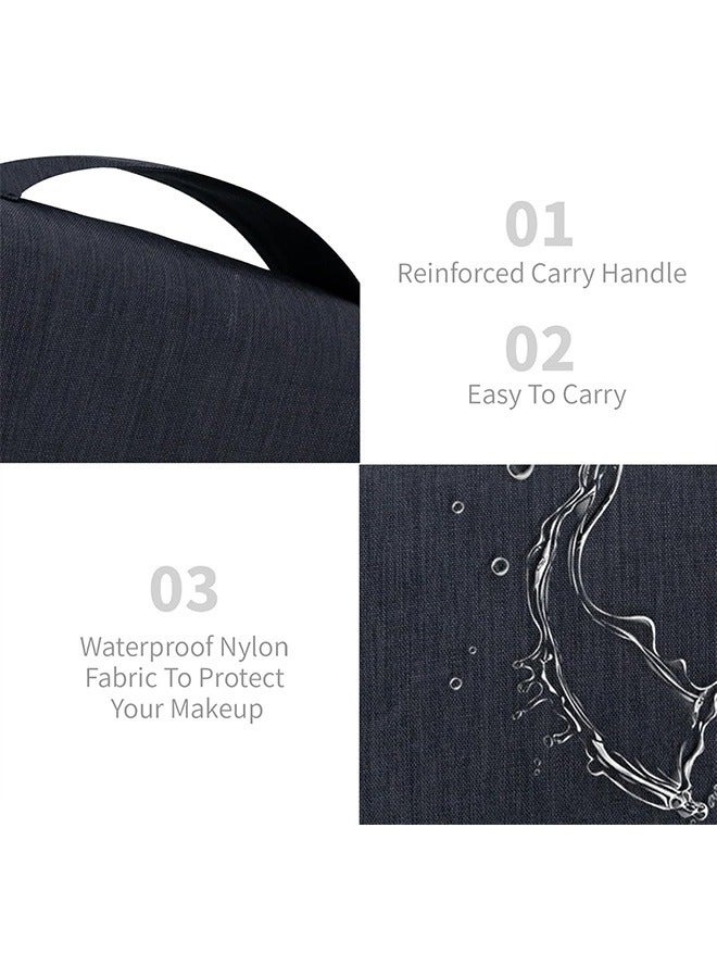 Toiletry Bag For Business Trips, Universal Dry And Wet Separation, Large-Capacity Storage Bag, Portable Care, High-End Bathing Cosmetic Bag, Travel Toiletry Bag, Blue - Image 5