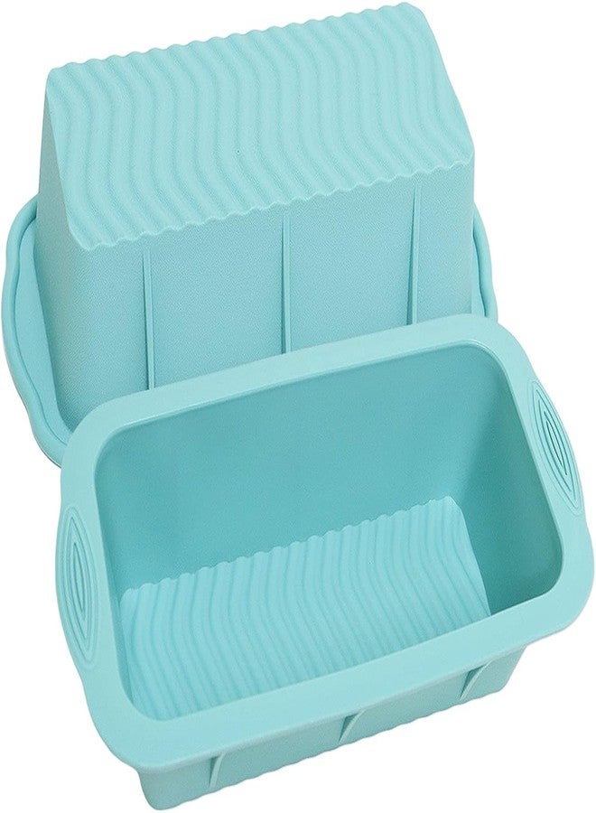 MALL Sky Non-Stick Baking Bread Pan | Silicon Loaf Tin, Fruit Cake Pan, Pack of 1 - Image 1