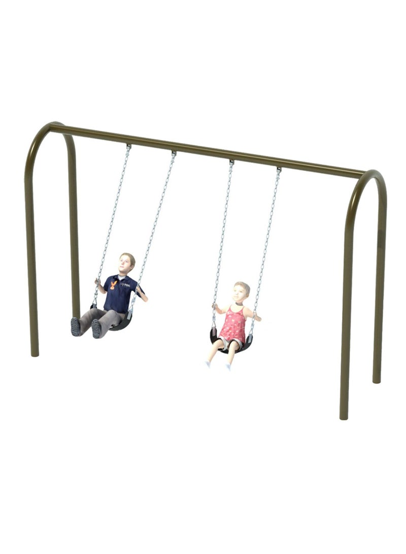 Myts Double Delight Assorted Metal 2 Seater Swing For Kids - Image 5