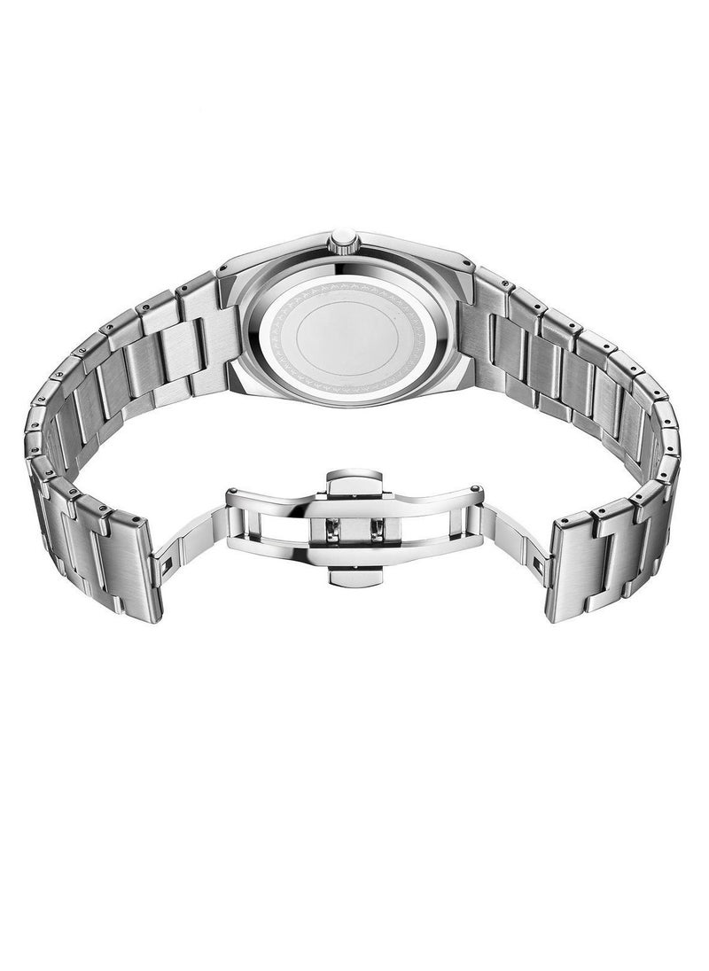 MSTIANQ Watches for Men Stainless Steel Quartz Water-Resistant Men's Watch  - Image 5
