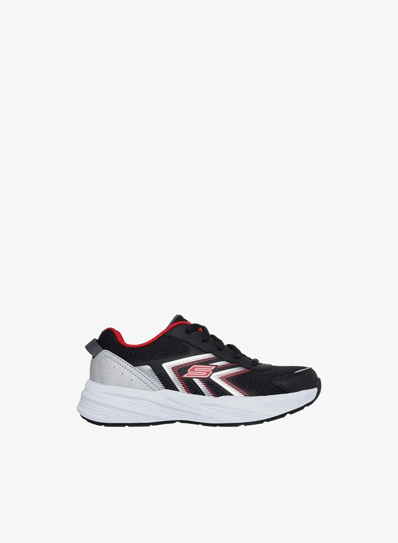 سكيتشرز Boys Microspec Tread Lace-Up Sneakers