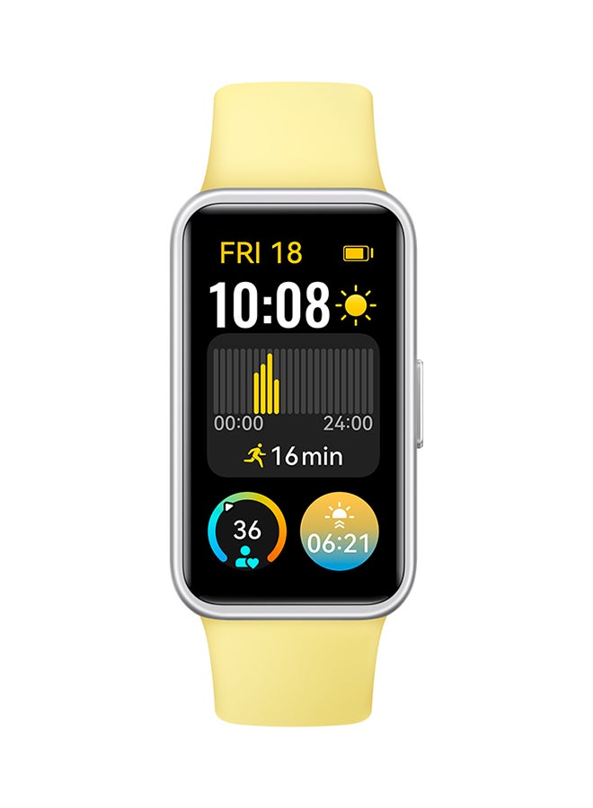HUAWEI Band 9 Smart Watch, Ultra-Thin Design And Comfortable Wearing, Scientific Sleep Analysis, Durable Battery Life, IOS And Android Lemon Yellow - Image 2