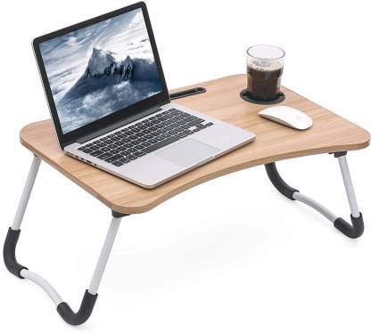 UK Enterprise Multi Purpose Foldable Wooden Laptop Table Adjustable Portable Laptop TableStudy TableMulti Multi - Image 1