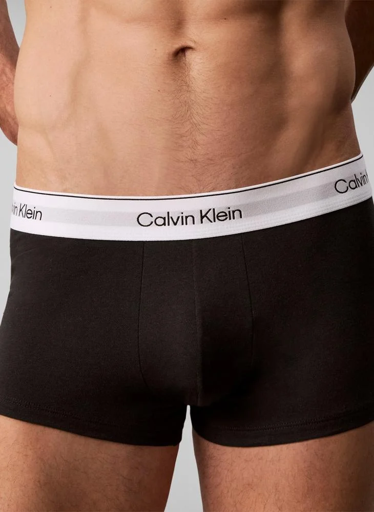 Calvin Klein 5 Pack Low Rise Trunks - Icon Cotton Stretch