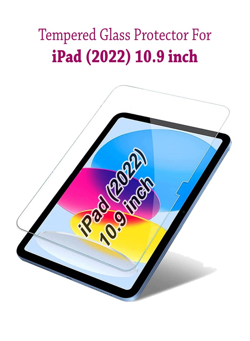 ولديك واقي شاشة من الزجاج المقوى لجهاز Apple iPad 10.9 بوصة (2022) الجيل العاشر لجهاز Apple iPad 10.9 بوصة (2022) الجيل العاشر - Image 1
