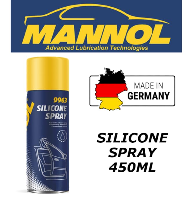 MANNOL 9963 Silicone Spray Imported from Germany 450ML - Image 2