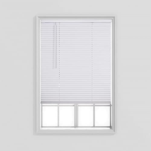 Comfy Hour Cordless Magnetic Blinds for Metal Doors and Windows Door Shades No ToolsNo Drill Aluminum Light Filtering Room Darkening 25 W x 41 L White