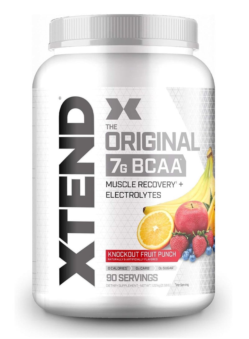 اسكتيند XTEND الأصلي 7 جرام BCAA 1.13 كجم نكهة الفواكه المستخرجة 90 حصة - Image 1