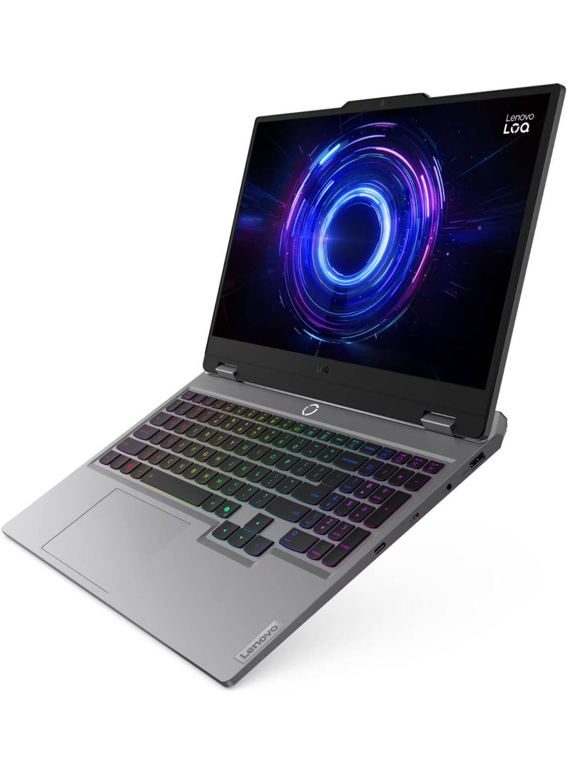 Lenovo LOQ 15IRX10 Laptop with 15.6 Inch Full HD / Intel Core i7-13700HX / 16 Gigabyte / 512 Gigabyte SSD / NVIDIA GeForce RTX 5060 / with Lenovo 15.6 Inch Laptop Casual Backpack B210 + Lenovo 150 Wireless Compact Mouse English Luna Grey - Image 4