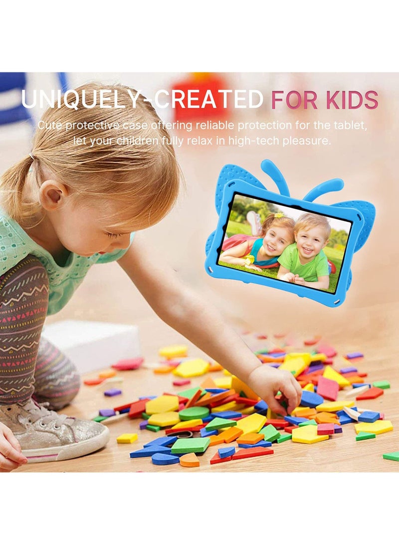 Rock Pow iPad Pro 11 Case Kids iPad 10.9 Air 4 Air 5 Butterfly Kids Case with Stand Light EVA Full Boby Drop Protective Rugged Shockproof Kid-Proof iPad Pro 11 iPad Air 4 5 Kid Case for Girl Kid Gift - Image 3
