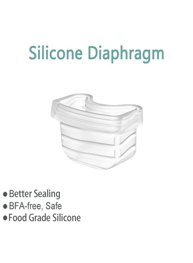 TOVVILD صمام دك بيلد من توفيلد، غشاء سيليكون 6 قطع، مناسب لمضخة الثدي موميد S21، متوافق مع ميسا مومغارو S18/S19، قطع غيار مضخة الثدي واستبدال الملحقات - Image 4