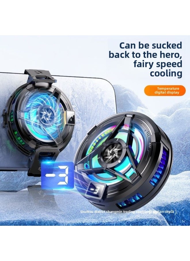 Beauenty Magnetic Suction Mobile Phone Radiator Semiconductor Icing Refrigeration Game Mobile Phone Cooling Artifact Apple Android General Other-Color:❤【super Performance + Gaming Finger Gloves】 - Mobile Pho  - Image 2