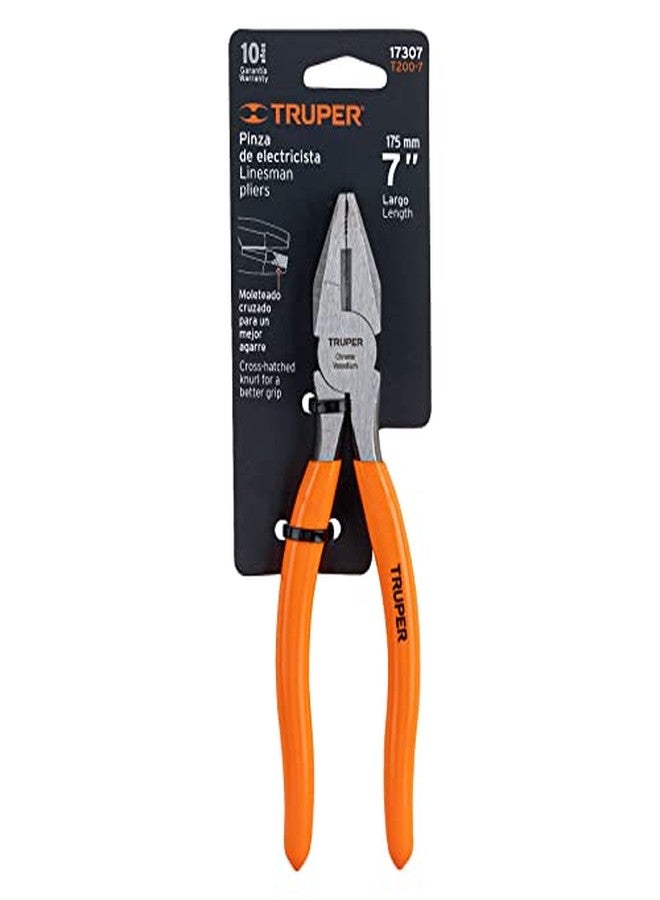 TRUPER T200-7 Lineman's Pliers 7" (18cm) - Image 5