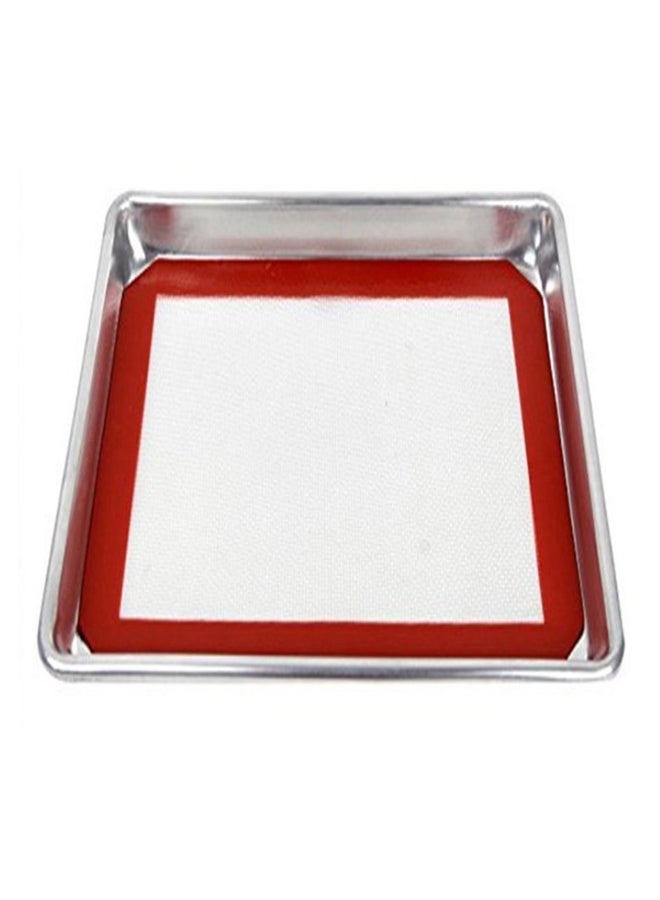Food Grade Non-Stick Baking Mat Pad White/Red 26 x 29 x 0.7cm - Image 2