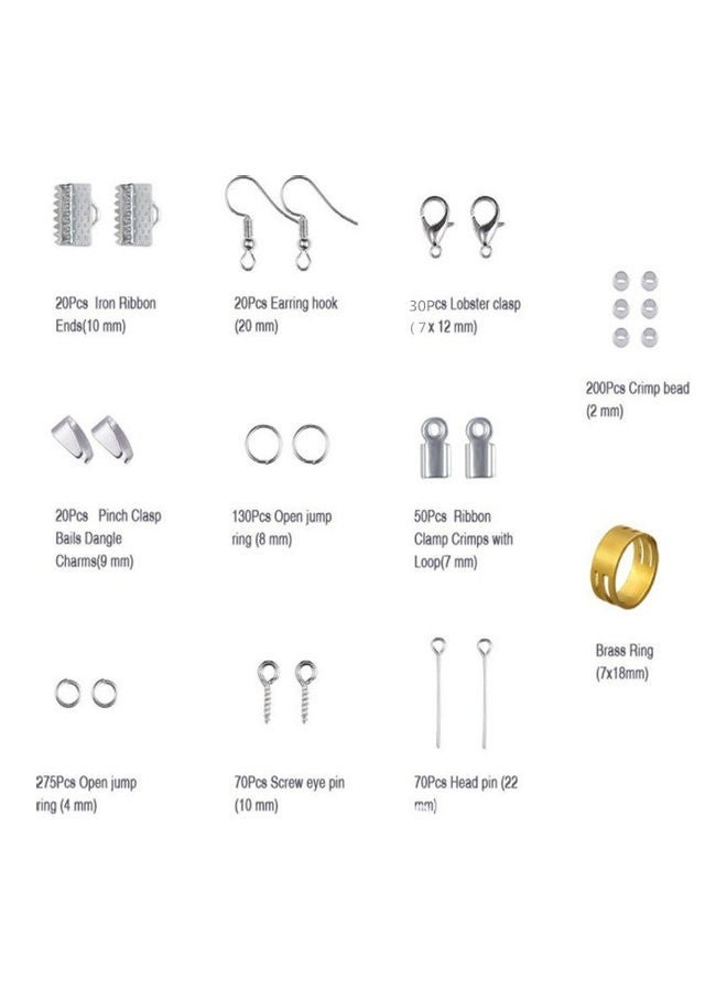 fashionhome Set of 2 Jewelry Making Starter Kit - Image 2