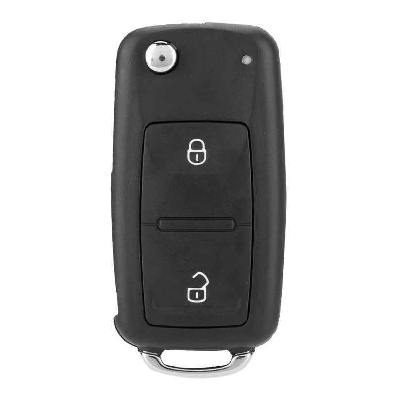 Brand New 2 Button Remote Key Fob Case - Durable ABS Plastic Replacement Key Shell Cover for Compact Convenience - Image 2