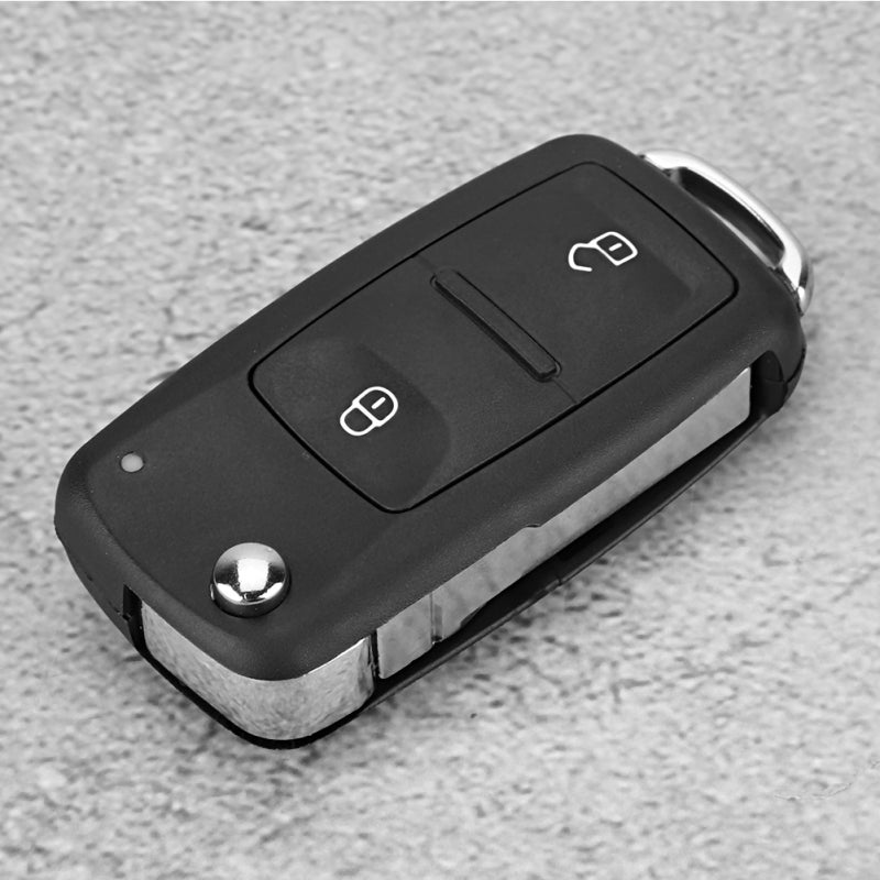 Brand New 2 Button Remote Key Fob Case - Durable ABS Plastic Replacement Key Shell Cover for Compact Convenience - Image 5