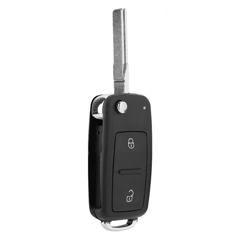 Brand New 2 Button Remote Key Fob Case - Durable ABS Plastic Replacement Key Shell Cover for Compact Convenience - Image 1