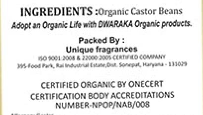 Dwaraka Organic Cold Pressed Castor Oil for Hair Growth, Skin & Digestion - 16.9 Fl Oz (500 ML) | USDA Organic, Non-GMO, All Natural - Image 4