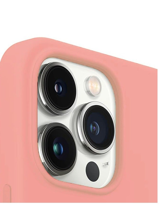 BORTONY iPhone 15 Pro Case Liquid Gel Silicone Rubber Soft Silky Touch Anti Scratch Shockproof Protective Cover 6.1 Inch - Image 3