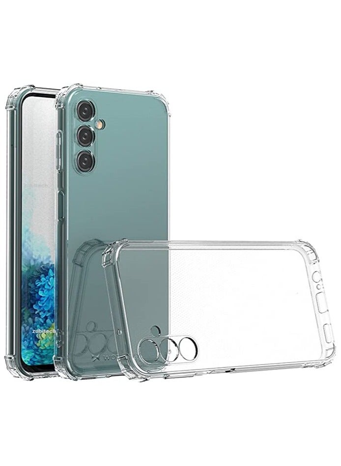Samsung Galaxy A14 5G Clear Cover Case soft TPU Transparent  Back Protective Case shock Absorbent Reinforced Corner for Samsung Galaxy A14 5G Clear