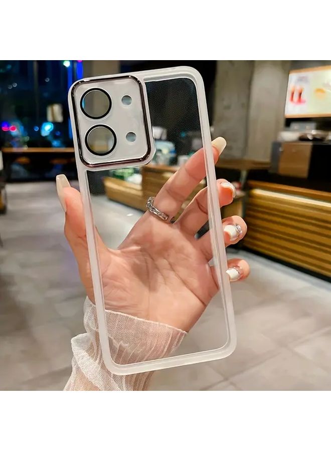 Transparent Phone Case For Redmi 13C 5G Anti Fall Soft Shell Lens Protection - Image 1