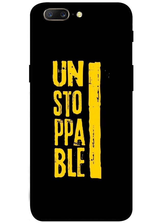 EYE CATCH - Protective Case Cover For OnePlus 5 Smart Series Printed Protective Case Cover for OnePlus 5 Unstoppable - Image 1