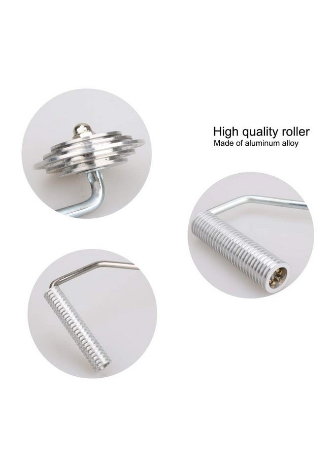 Poraxy - Fiberglass Roller Tools Kit, 4Pcs Bubble Paddle Tool Fiberglass Resin Laminating Roller Set For Tub Shower Bathtub Boat Repair - Image 1