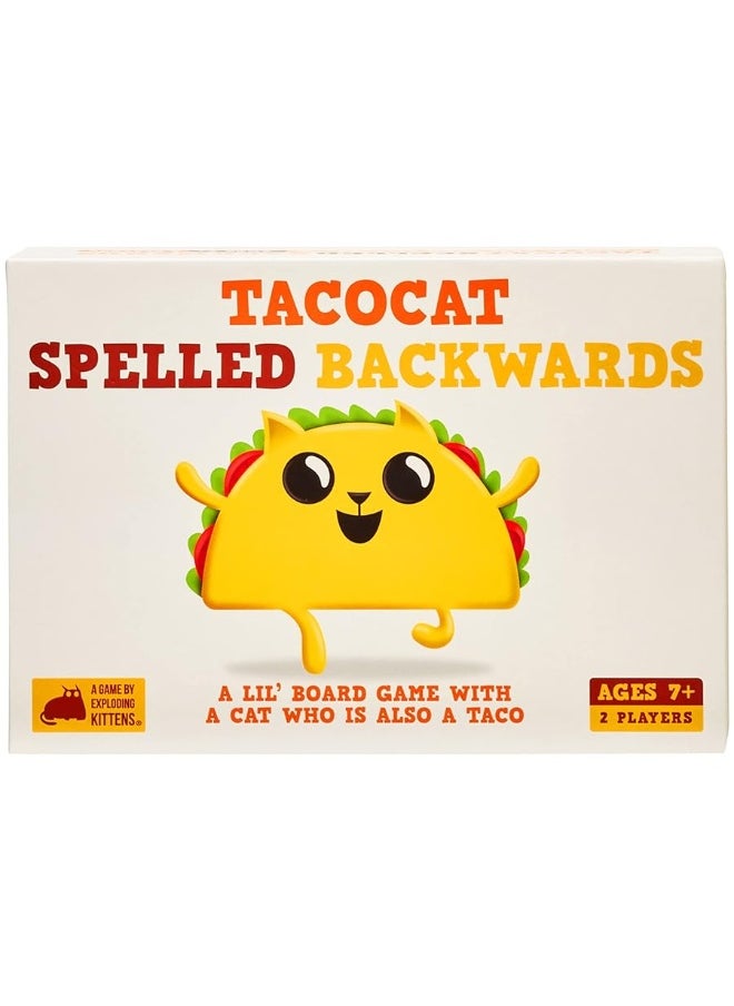 Exploding Kittens LLC Exploding Kittens LLC Tacocat Spelled Backwards - Family Card Game - Card Game for Adults, Teens & Kids  - Image 3