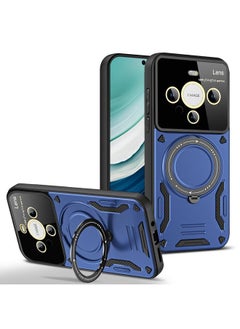 Case For Huawei Mate 60 Pro / 60 Pro+ Large Window MagSafe Holder Phone Case