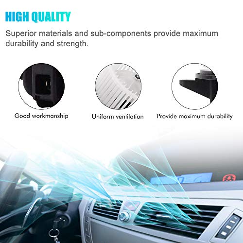 A ABIGAIL AC Heater Blower Motor Replacement for 1997 1998 1999 2000 2001 Jeep Cherokee, 1997 1998 1999 2000 2001 Jeep Wrangler Replaces # 700095, 4886150AA - Image 3
