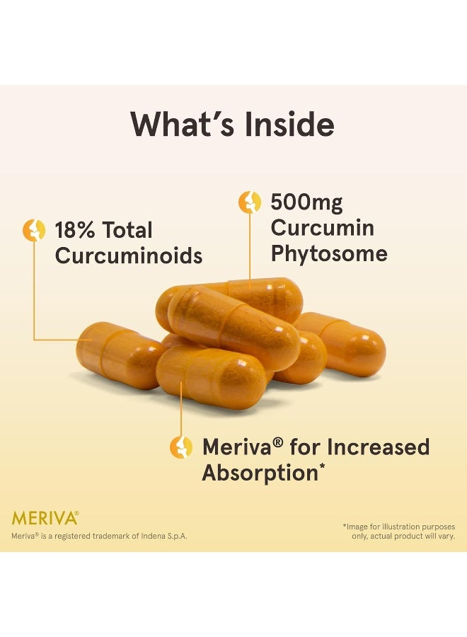 Jarrow Formulas, Curcumin Phytosome, Meriva, 500 mg, 60 Veggie Caps - Image 3