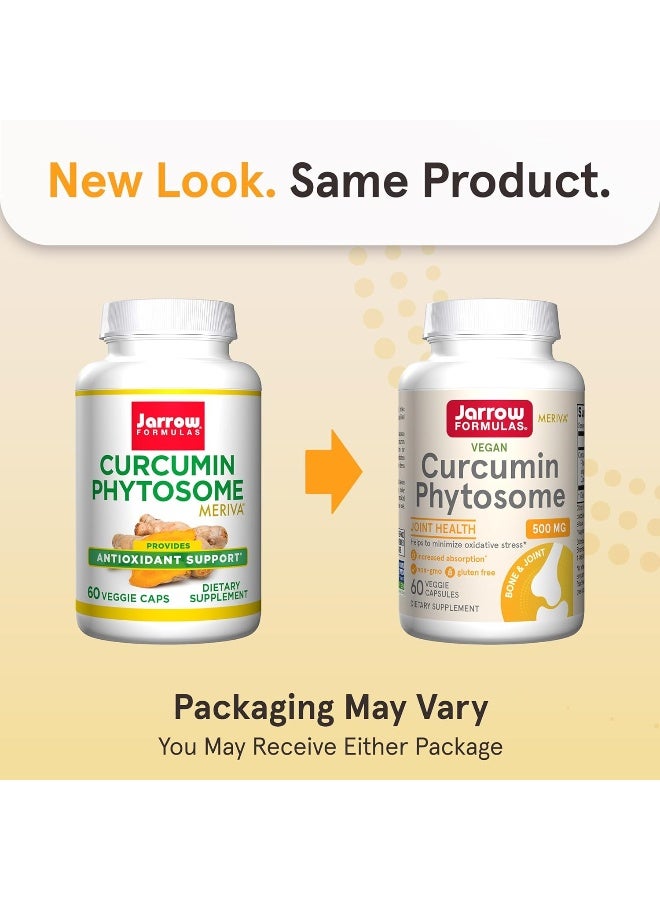 Jarrow Formulas, Curcumin Phytosome, Meriva, 500 mg, 60 Veggie Caps - Image 2