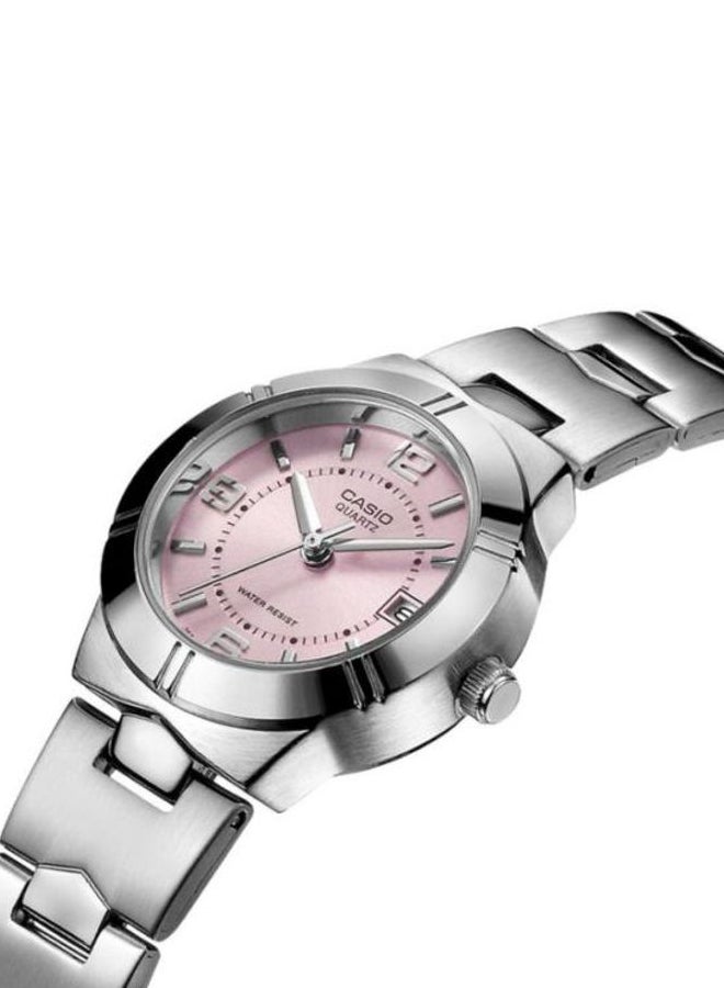 CASIO Women Enticer Analog Watch LTP-1241D-4A - 25 mm - Silver - Image 4