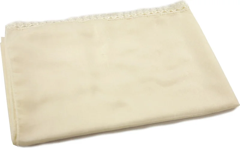 İhvan Ihvan Special Cylinder Boxed Set with Pearl Rosary, Cotton Scallops, Mevlid Cover, Cream Color