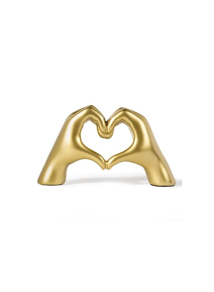 Heart Hands Sculpture - Image 1