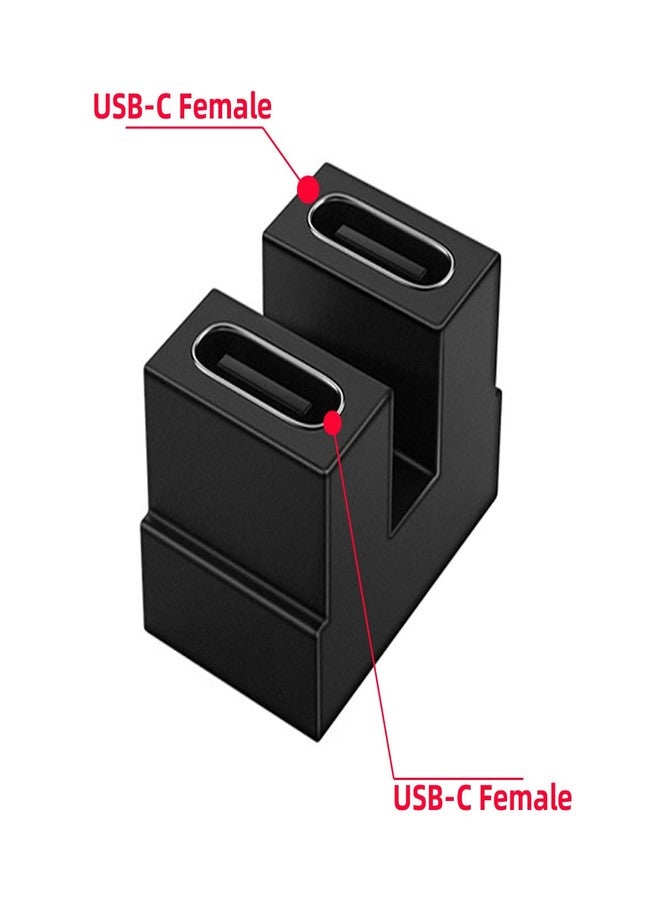 cablecc 40Gbps Female to Female USB4 Type C Coupler Extender Power Data Video Adapter for NS Switch & Phone & Laptop - Image 2