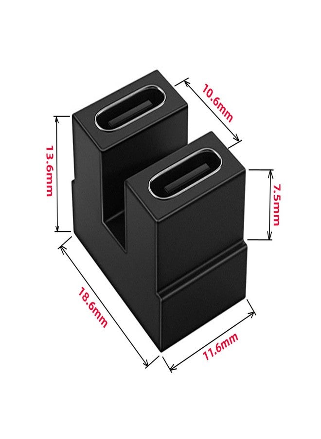 cablecc 40Gbps Female to Female USB4 Type C Coupler Extender Power Data Video Adapter for NS Switch & Phone & Laptop - Image 3