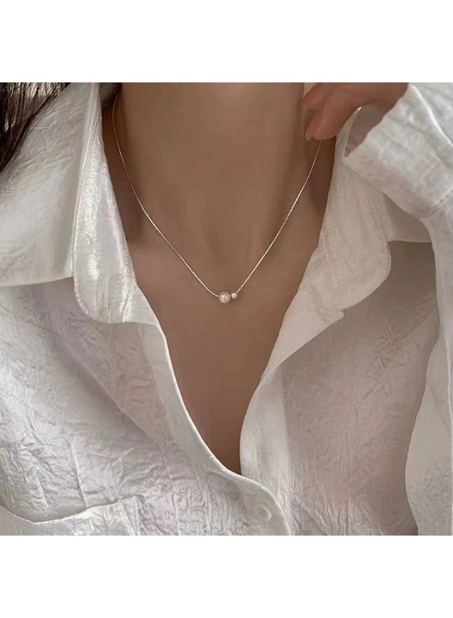 Goolsky Pearl Necklace – Non-Fading, Trendy INS Design, Faux Pearls Non-Fading, Daily Wear/INS Fashion Look/Parties, Minimalist Luxury - Image 3