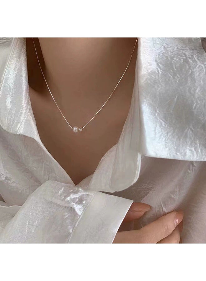 Goolsky Pearl Necklace – Non-Fading, Trendy INS Design, Faux Pearls Non-Fading, Daily Wear/INS Fashion Look/Parties, Minimalist Luxury - Image 5