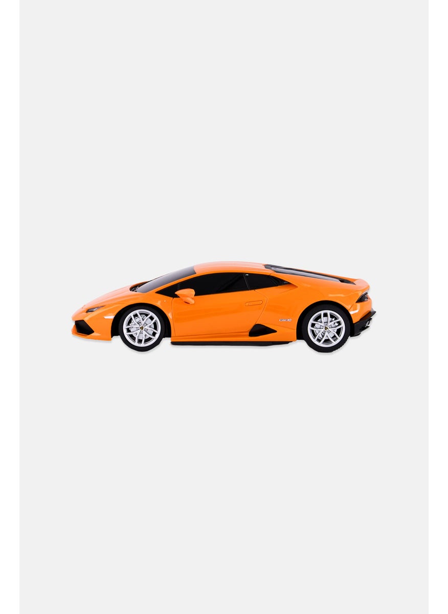 RASTAR Lamborghini HURACN LP 610-4 1/24 Scale Radio Remote Control Car, Yellow  - Image 3