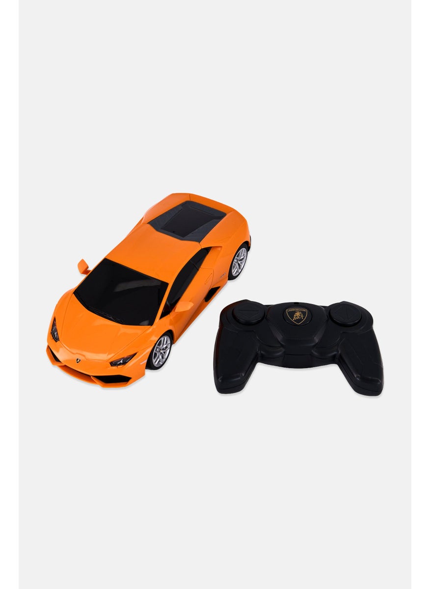 Lamborghini HURACN LP 610-4 1/24 Scale Radio Remote Control Car, Yellow